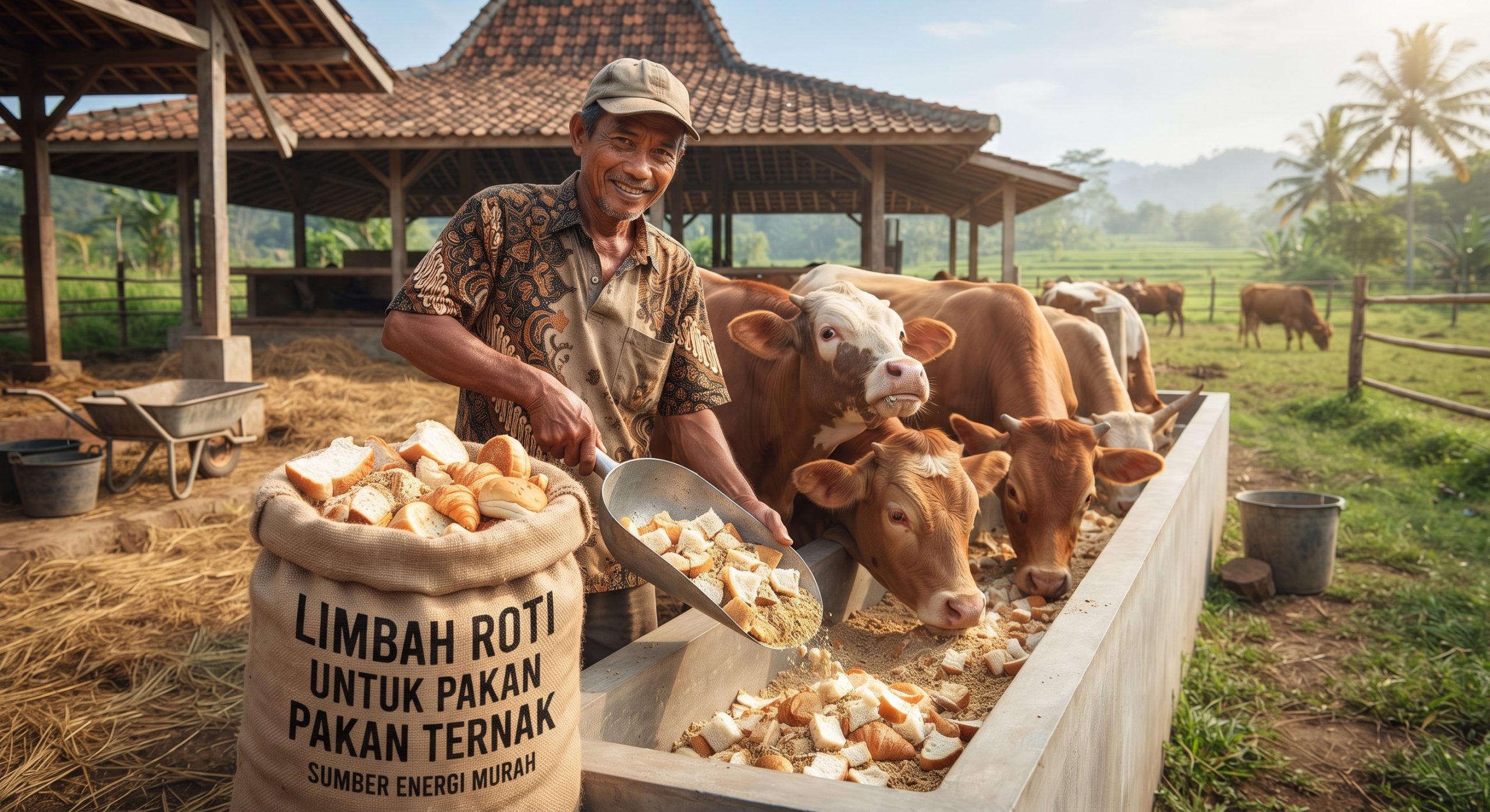 Memanfaatkan Limbah Roti untuk Pakan Ternak: Solusi Ekonomis dan Berkualitas untuk Sobat Ternak