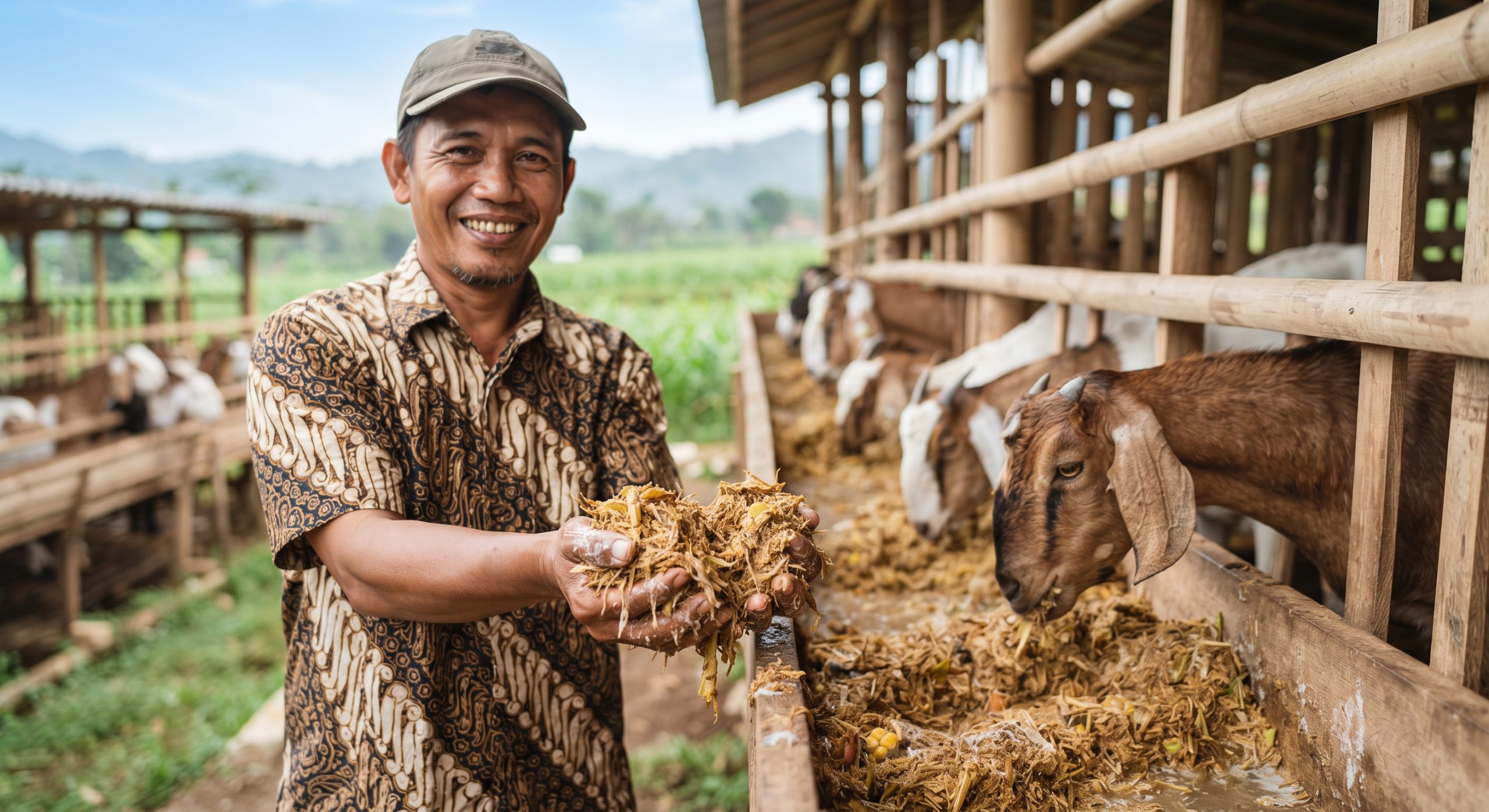 Revolusi Pakan Ternak: Mengapa Pakan Fermentasi Menjadi Solusi Terbaik untuk Kambing Modern