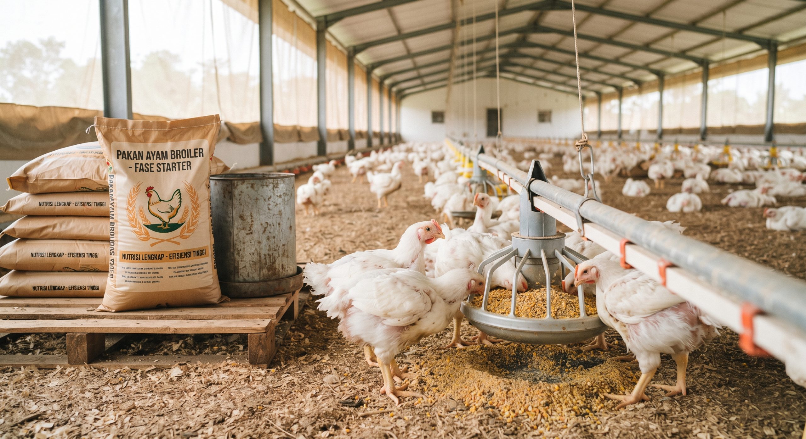 Strategi Jitu Mengelola Pakan Ternak Ayam Broiler untuk Hasil Panen Maksimal