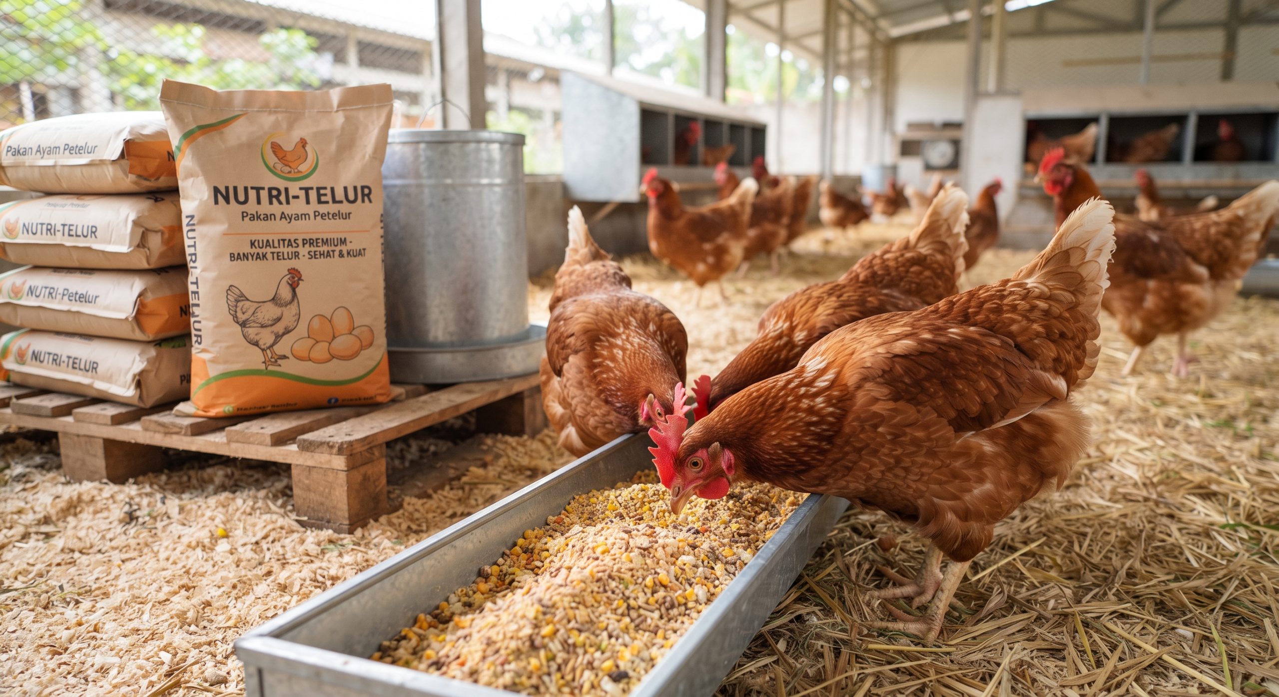Panduan Lengkap Nutrisi dan Manajemen Pakan Ayam Petelur