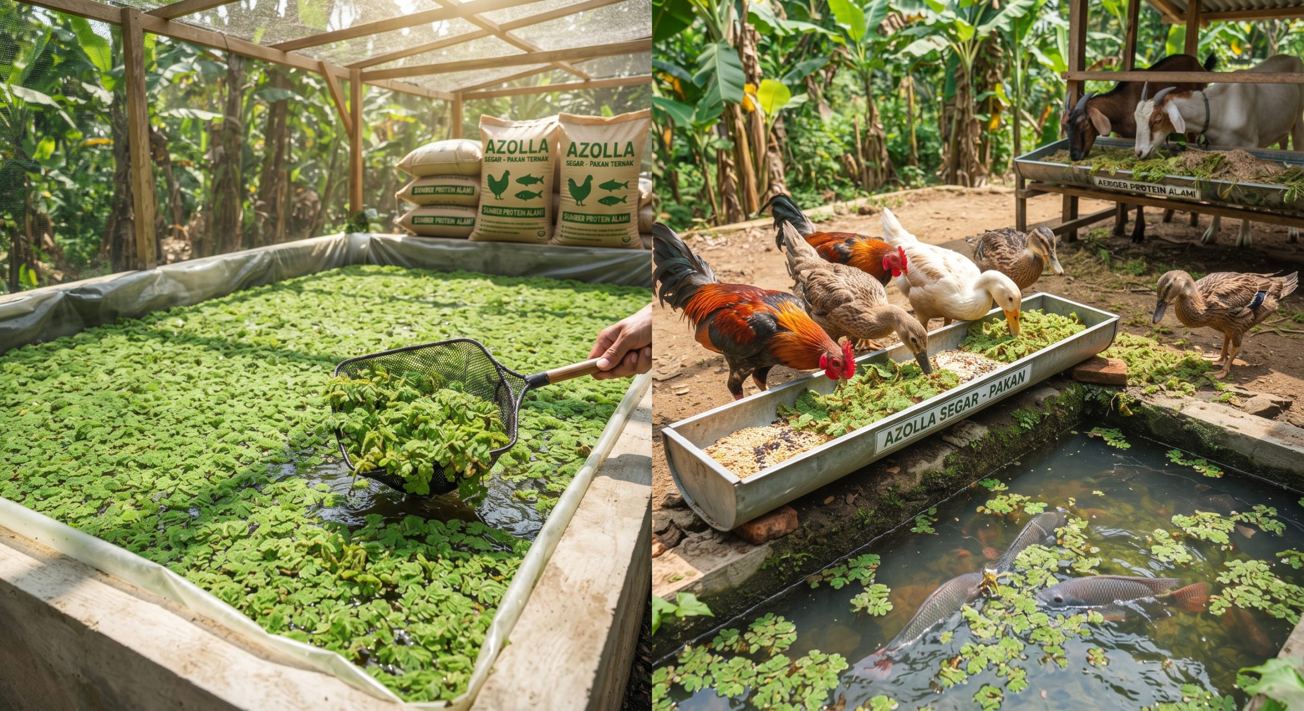 Mengenal Azolla: Tanaman Ajaib Solusi Pakan Ternak Berkualitas dan Hemat Biaya