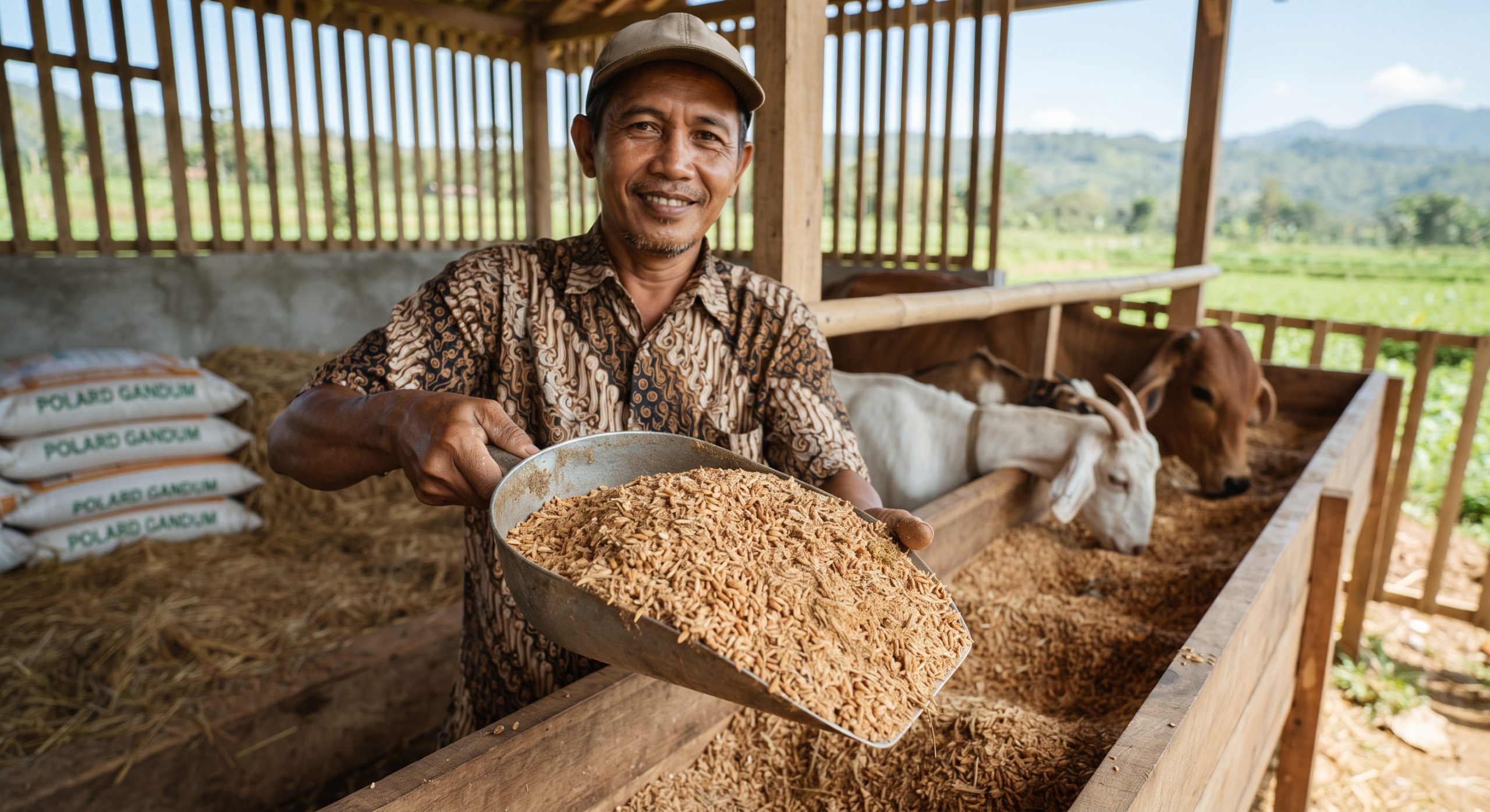 Panduan Lengkap Pakan Ternak Gandum: Potensi Nutrisi dan Cara Pemberiannya untuk Hewan Kesayangan Sobat Ternak