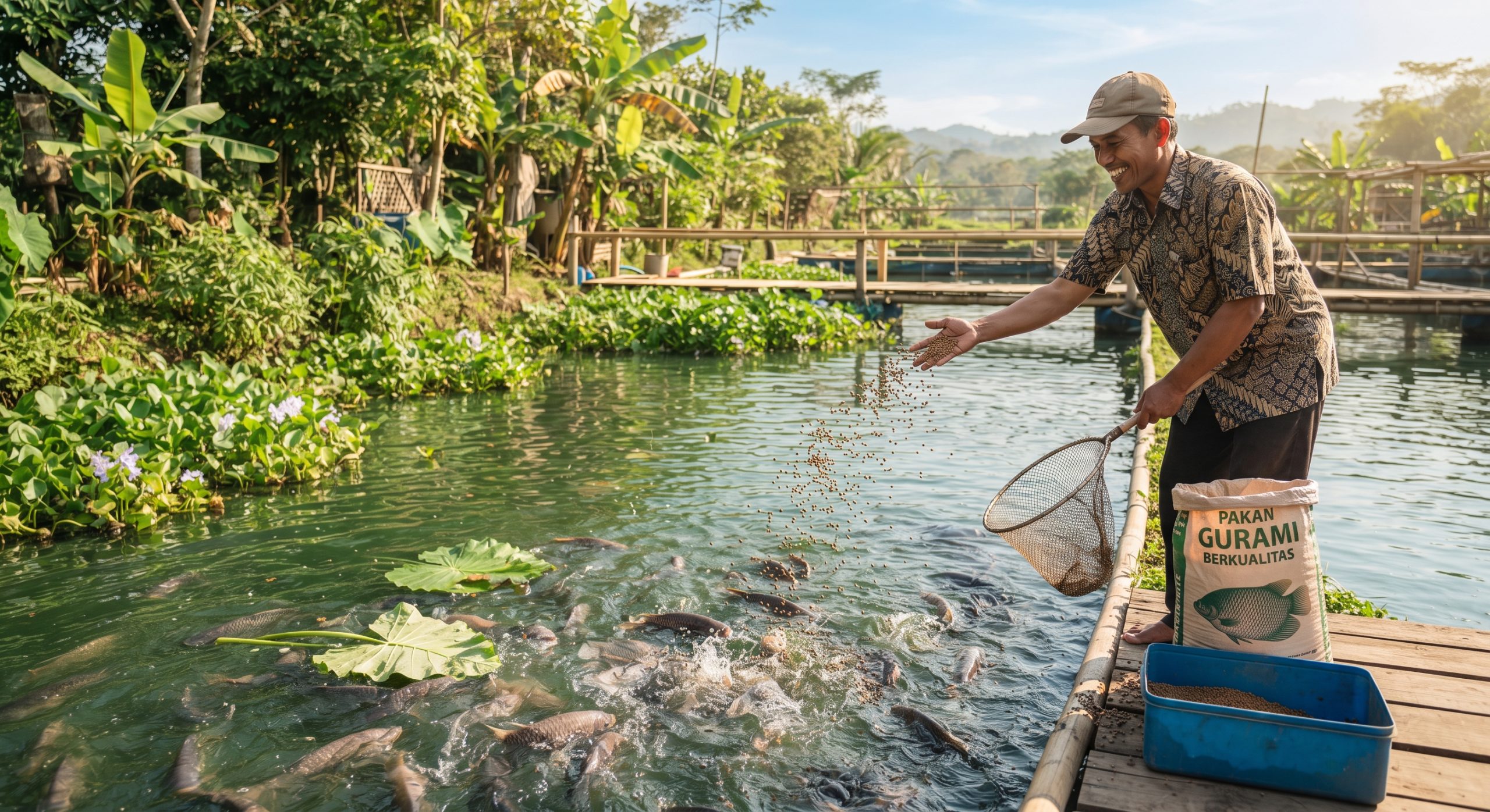 Panduan Lengkap Pakan Ternak Ikan Gurami: Rahasia Pertumbuhan Cepat dan Sehat untuk Sobat Ternak