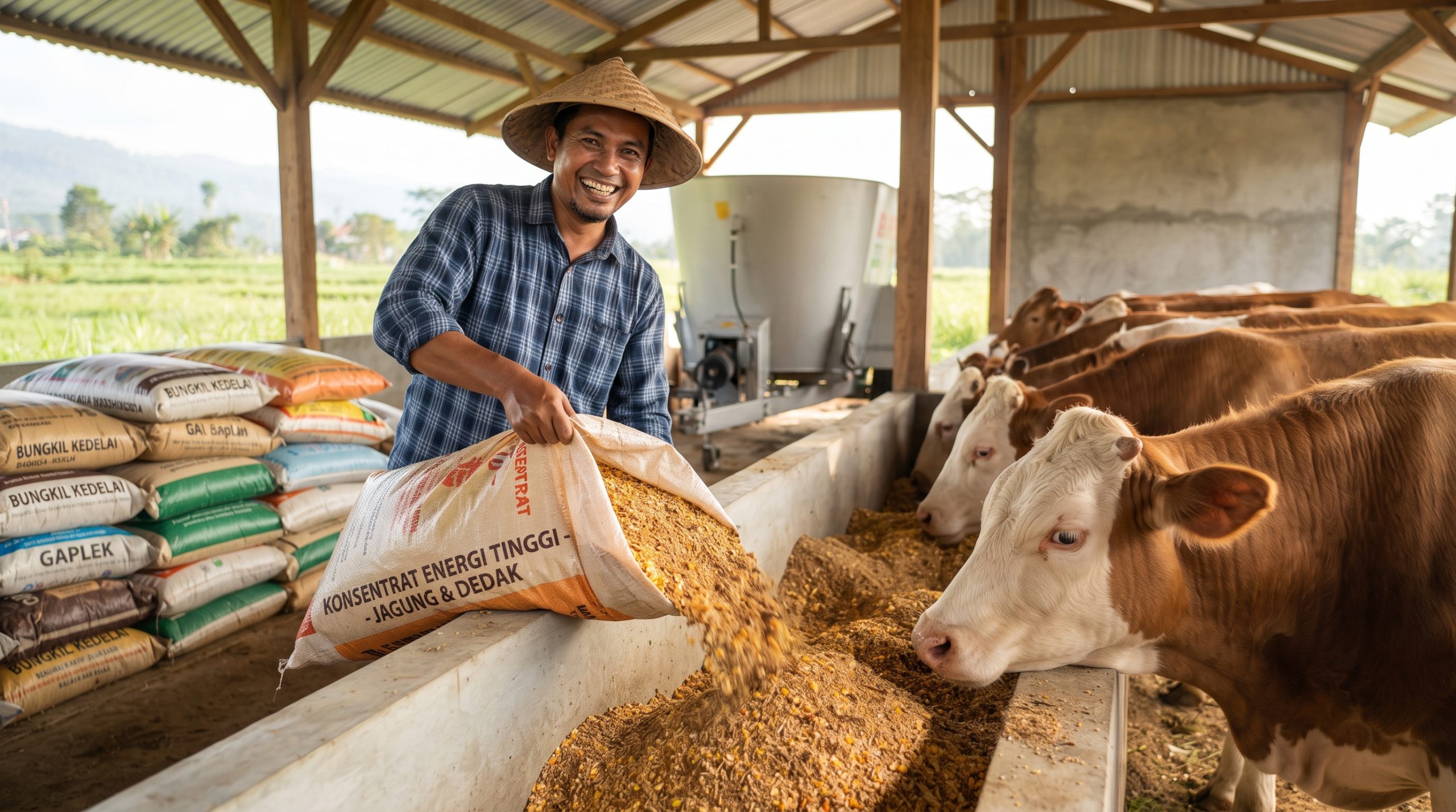Mengenal Pakan Ternak Sumber Energi: Kunci Utama Pertumbuhan dan Produktivitas Ternak