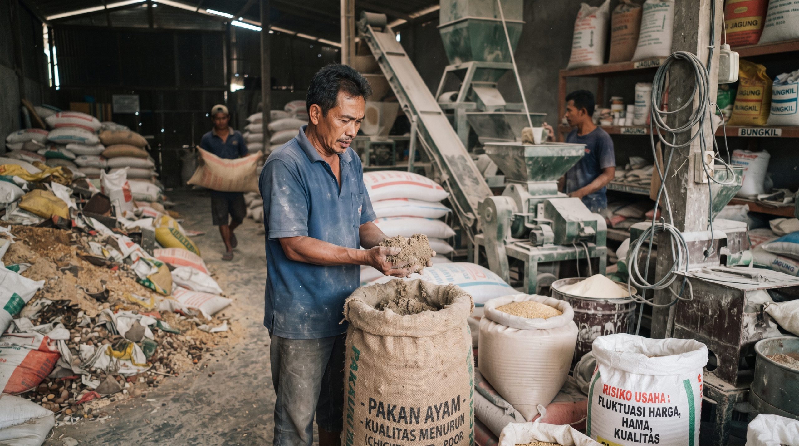Memitigasi Risiko Usaha Pakan Ternak: Panduan Cerdas Menghadapi Tantangan Industri Pakan